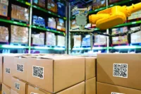 Smart,Logistic,Industry,4.0,,,Qr,Codes,Asset,Warehouse,And