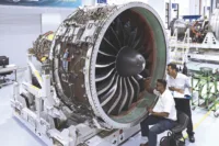 GTF engine undergoing overhaul (File photo)