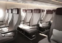 Economy seats in new long-haul Quantas A350
