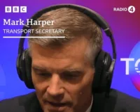 Mark Harper, UK Transport Secretary spoke to BBC radio