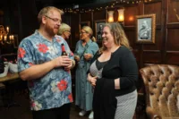 Real Response Media drinks reception at The Feathers.