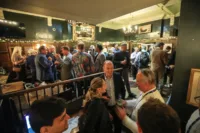 Real Response Media drinks reception at The Feathers.