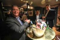 Real Response Media drinks reception at The Feathers.
