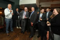 Real Response Media drinks reception at The Feathers.