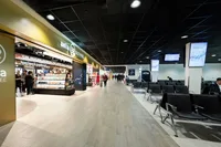 Inside LCY terminal building