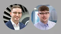 (L) Lee Carey. (R) Karl Fitzgibbon