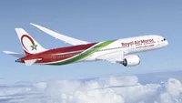 A Royal Air Maroc new generation Boeing 787 Dreamliner.