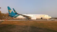 In 2023, Oman Air took delivery of its first freighter, a B737-800 (BCF).