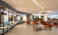 New lounge features a 'VIP zone'.
