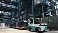 HKT’s 5G private network will enable Hactl’s Autonomous Electric Tractors to transport cargo efficiently.