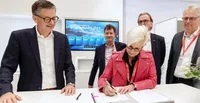 Research partnership being signed (Pic: Diehl Aviation)