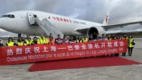 Celebrating the return of China Cargo Airlines’ freighter flights to Paris.