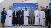 Oman Air announces new destination, Singapore, at press conference held on December 16, 2025 in Muscat, Oman.