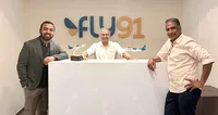From left to right: Abhineet Awasthi, Commercial & Transaction Manager at TrueNoord, Manoj Chacko, Co-Founder, CEO and Managing Director of FLY91, Neelakurti Chenna Reddy, COO of FLY91.