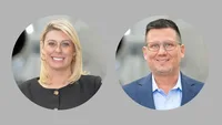 (L) Amanda Hartwig and (R) Ike Knudson