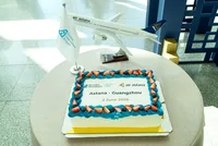 The new Astana–Guangzhou service departs Astana at 18.45 on Tuesdays and Thursdays,