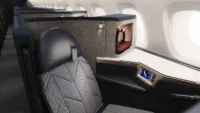 Club suite in refitted A380 cabin (Credit: British Airways)