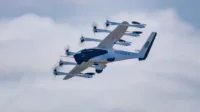 Archer Aviation's Midnight electric air taxi can carry four passengers alongside a single pilot for regional point-to-point operations (Image, Archer Aviation).