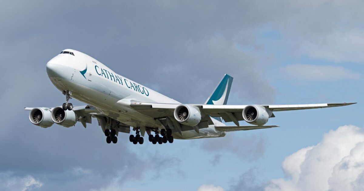 Cathay Cargo growth continues as technology demand stays strong