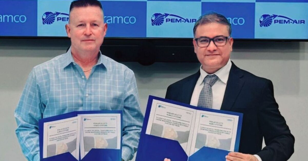 Pem-Air to digitalise engine MRO operations with Ramco deal