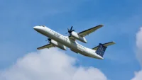 Porter Airlines De Havilland Canada DHC-8-400. Credit: dennizn/Adobe Stock