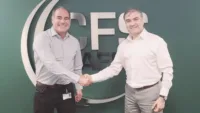 (L-R) David Newhouse, chief executive of CFS Aero and Manoj Kumar Singh, chief customer officer - aviation, aerospace and defence at Ramco Systems