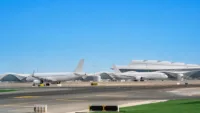 FL Technics Terminal A Abu Dhabi International-Airport.