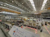 The Airbus A321 Final Assembly Line in Toulouse, France (Photo, Rob Munro).